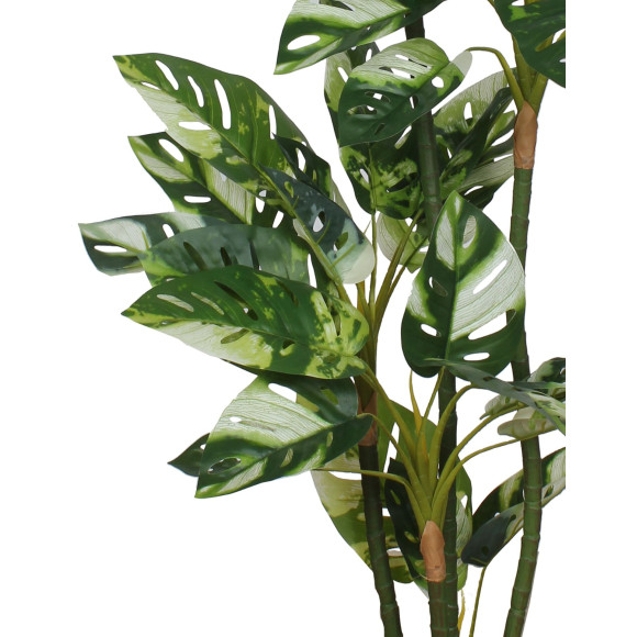 Sztucz. roślina w donicz. MONSTERA VARIEGATA-130cm