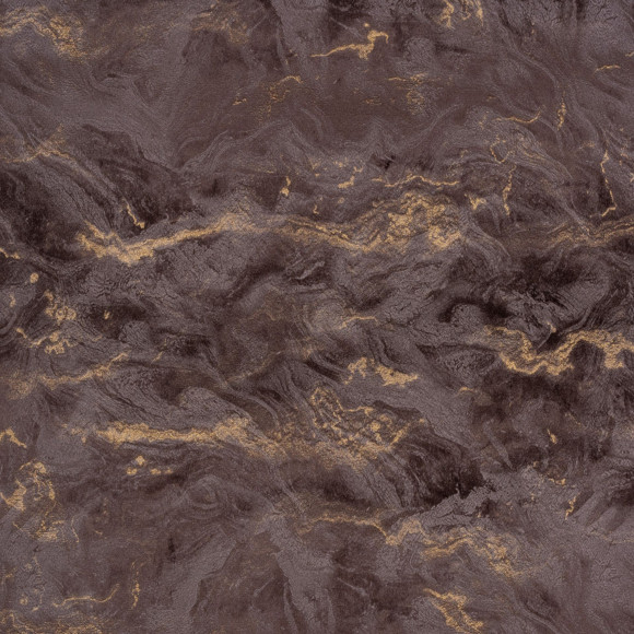 Zasłona z kółkami MARBLE 140x260cm, kolor czek.brąz