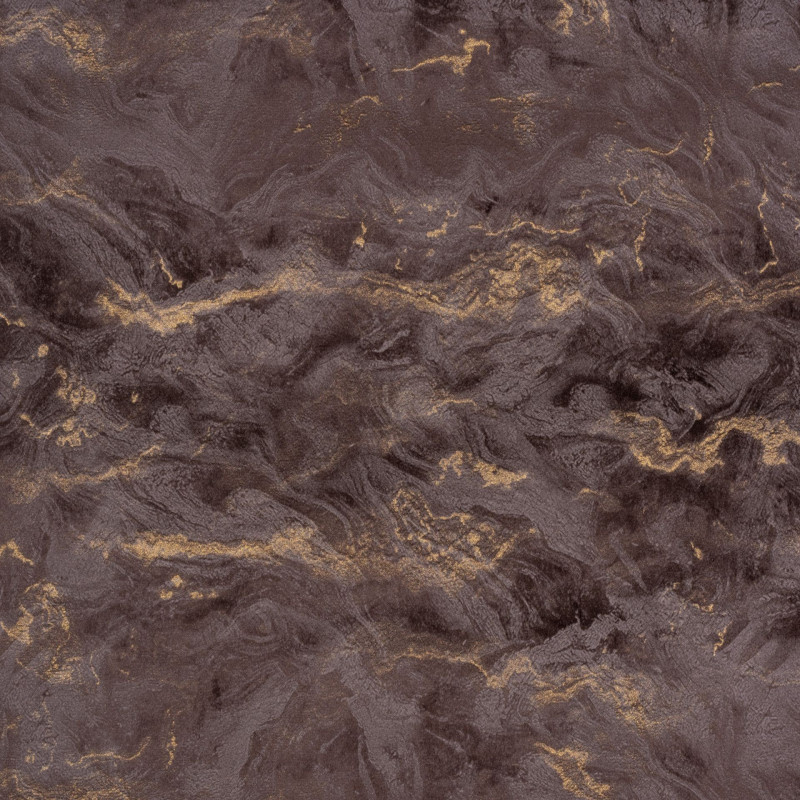 Zasłona z kółkami MARBLE 140x260cm, kolor czek.brąz