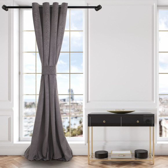 Zasłona z kółkami PERFECT CHIC 140x270 taupe