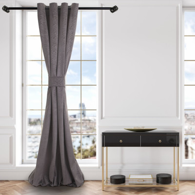 Zasłona z kółkami PERFECT CHIC 140x270 taupe