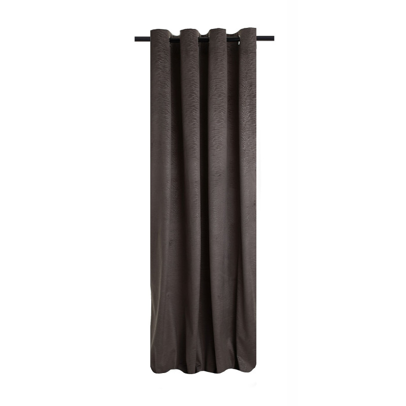 Zasłona z kółkami PERFECT CHIC 140x270 taupe