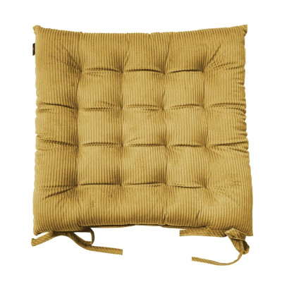 Poduszka na krzesło CASUAL CHIC 43x43x5cm musztard