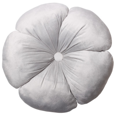 Poduszka FIORE 40 cm KWIAT kolor szary