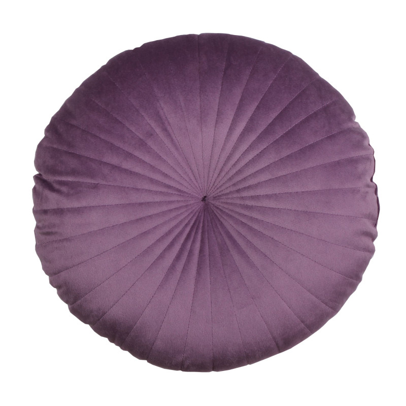 Poduszka VICKY średn. 40 cm, kolor fioletowy