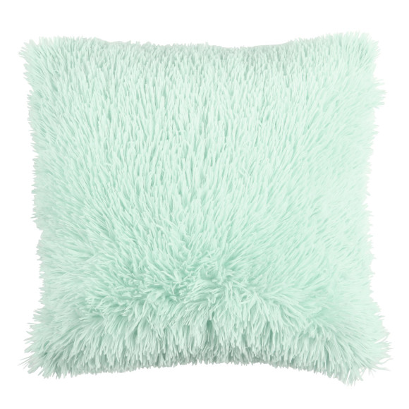 Poduszka SHAGGY rozmiar 45x45 cm kolor miętowy