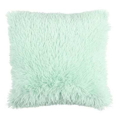 Poduszka SHAGGY rozmiar 45x45 cm kolor miętowy