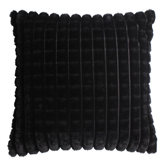 Poszewka CUBO 45x45 cm, kolor czarny