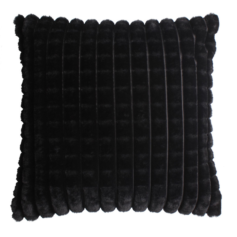Poszewka CUBO 45x45 cm, kolor czarny