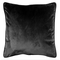 Poszewka VELVET 45x45 cm, kolor czarny