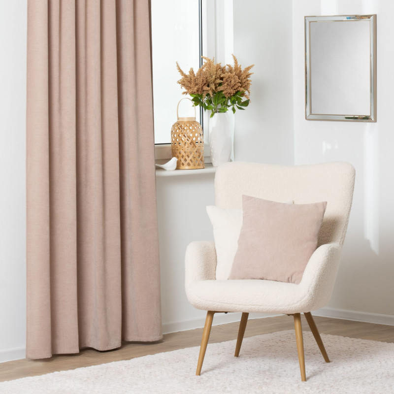 Poszewka MILA 45x45 cm, kolor taupe 2S