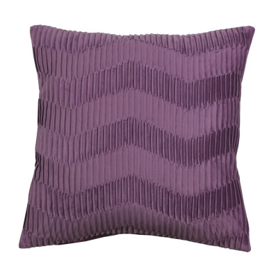 Poszewka PLISA 45x45 cm, kolor fioletowy