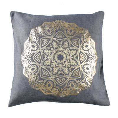 Poszewka TANISHA rozm 45x45 cm kol granatowy