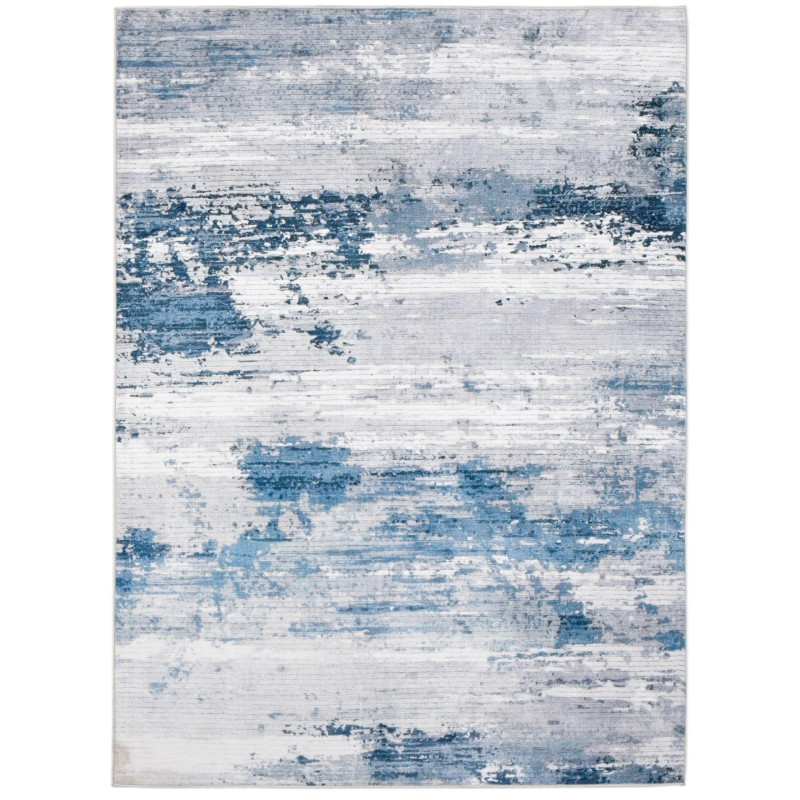 Dywan druk.Yumita, mikrofibra, 120x160cm, sza-nieb