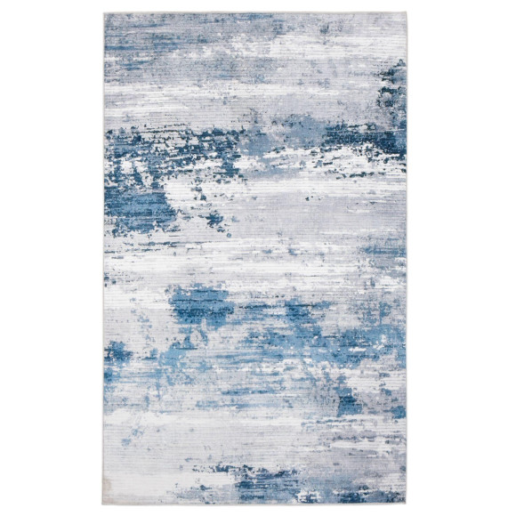 Dywan druk.Yumita, mikrofibra, 50x80cm, sza-nieb