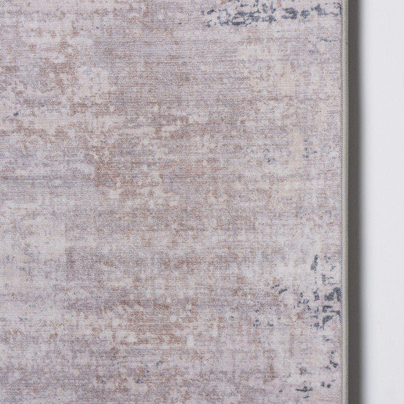 Dywan druk. Agnes, mikrofibra, 160x230cm, szary