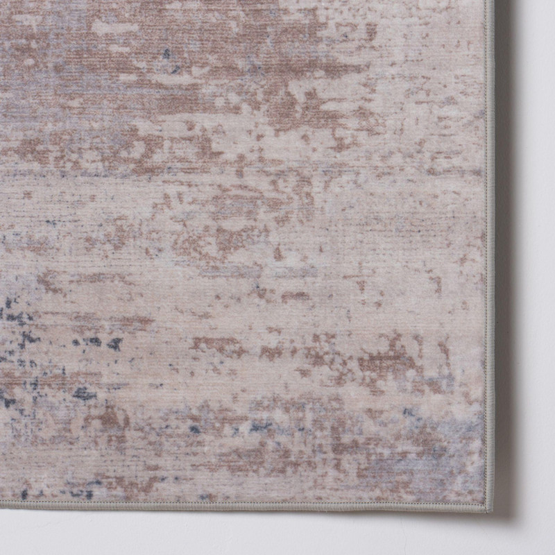 Dywan druk. Agnes, mikrofibra, 160x230cm, szary