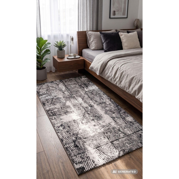 Dywan tkany Jackson, 80x140, kol. Ciemny Sz